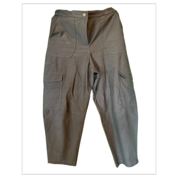 lululemon athletica Pants - Gently Worn Gray LULULEMON Cargo Pants Size 10 (BB0217)